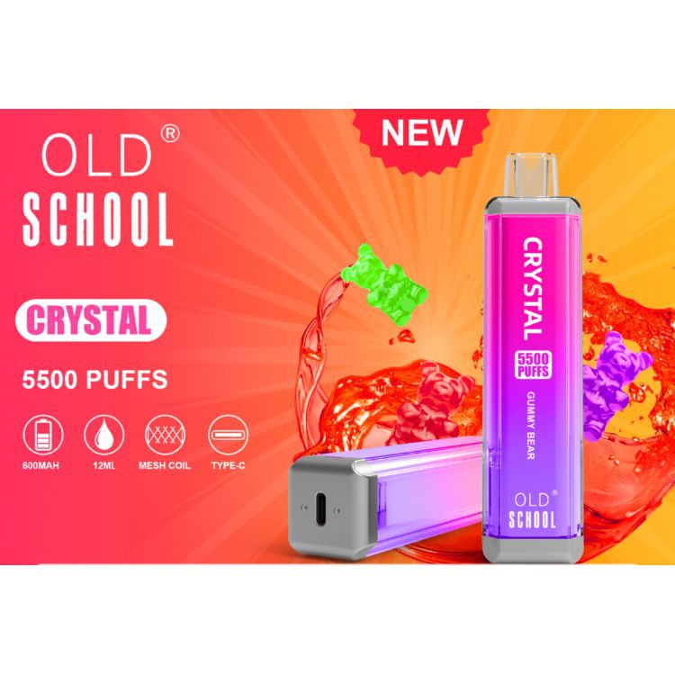 Crystal 5500 Puffs za jednokratnu upotrebu vape
