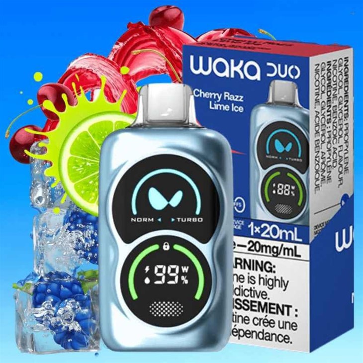 WAKA DUO 25000PUFFS VAPE RASPORABI